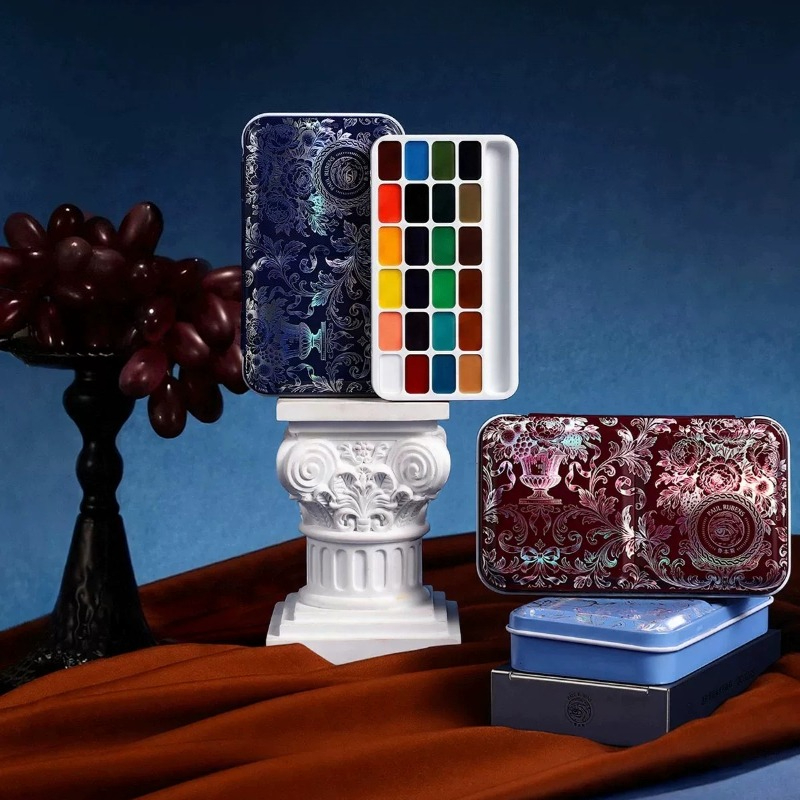 Rubens, ensemble de 24 couleur - Watercolor Paint Set Solid Pigment avis et prix