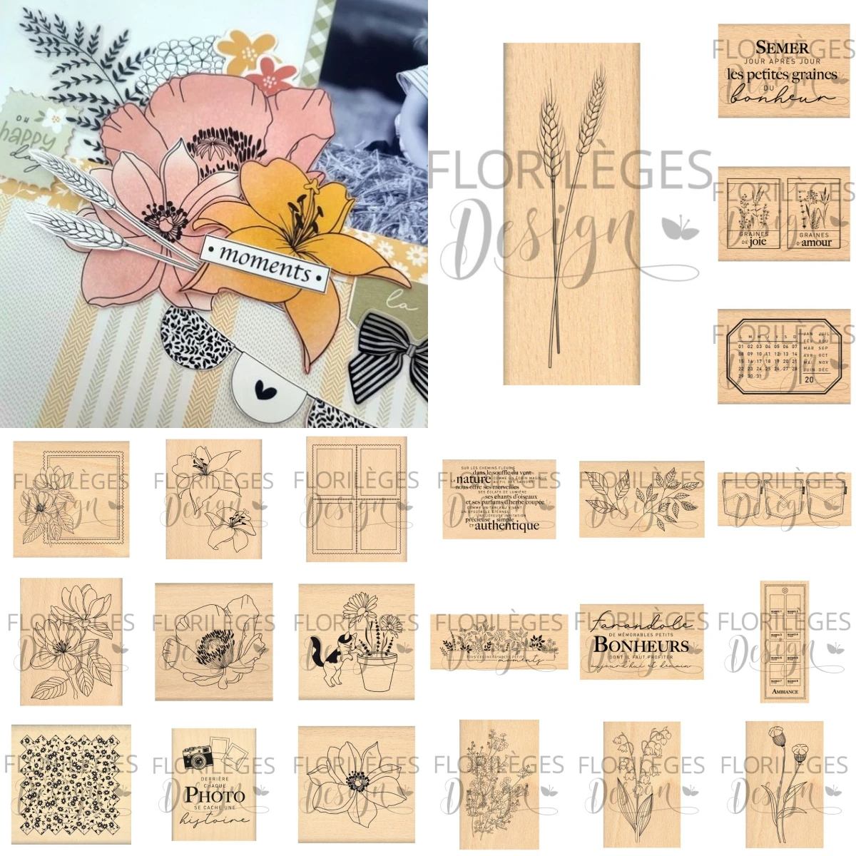 Francese Transparent clair Sil - Clear Silicone Stamps For Card Making avis et prix