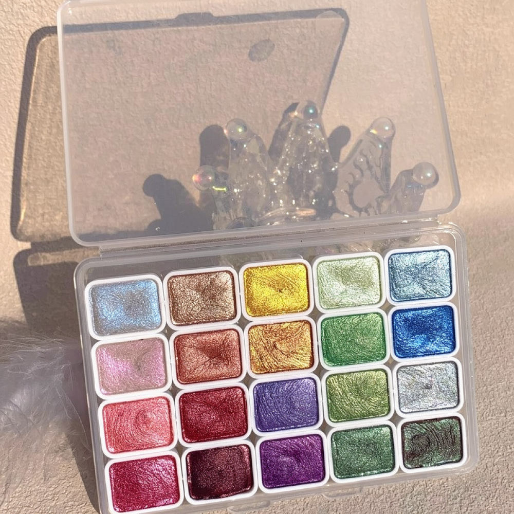 Ensemble de peintures à l’aqua - Watercolor Paint Set Solid Pigment avis et prix