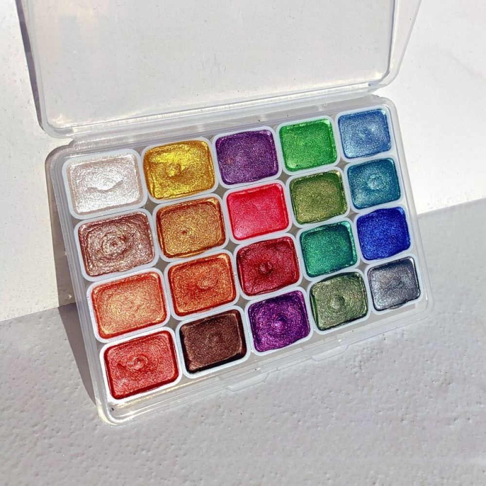 Ensemble de peintures à l’aqua - Watercolor Paint Set Solid Pigment avis et prix