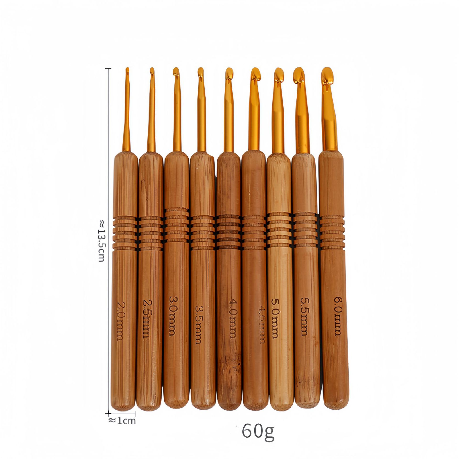 1 pièce, crochets à crochet av - Wooden Crochet Hooks Ergonomic Handle avis et prix